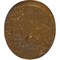 Ekena Millwork Madrid Ceiling Medallion, Hand-Painted Smokey Topaz Crackle, 24 3/4"W x 12 1/2"H x 1 3/4"P CM24X12MASTC - alternate 3